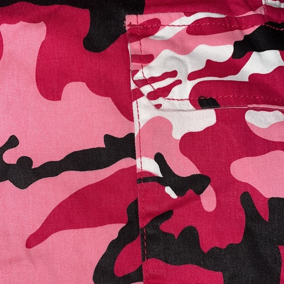 Shorts Womens Pink Camouflage Cargo Shorts Poshmark